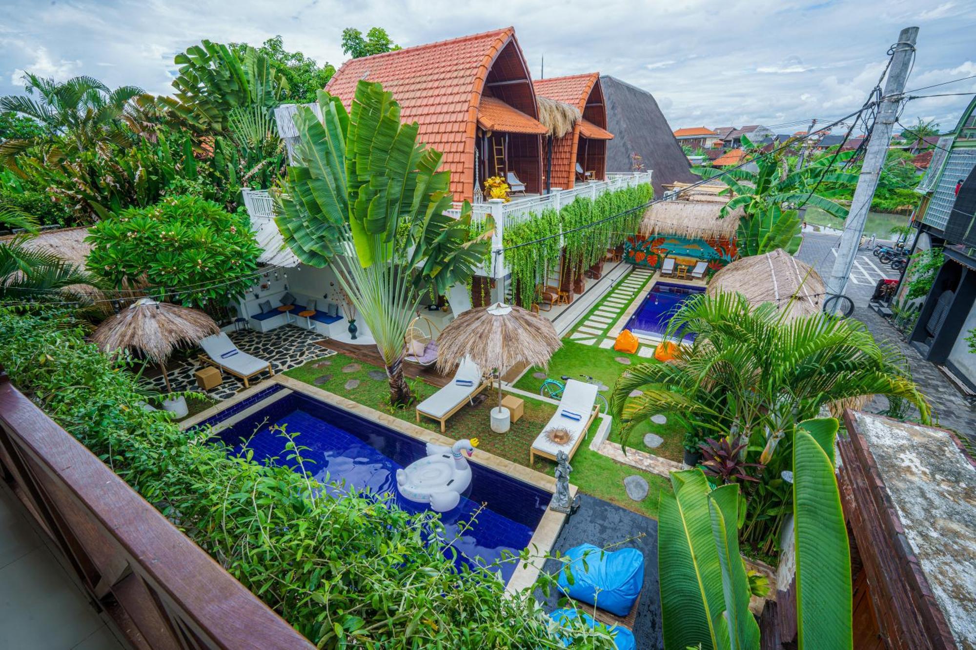 Shortcut Breeze Guest House Canggu Екстериор снимка